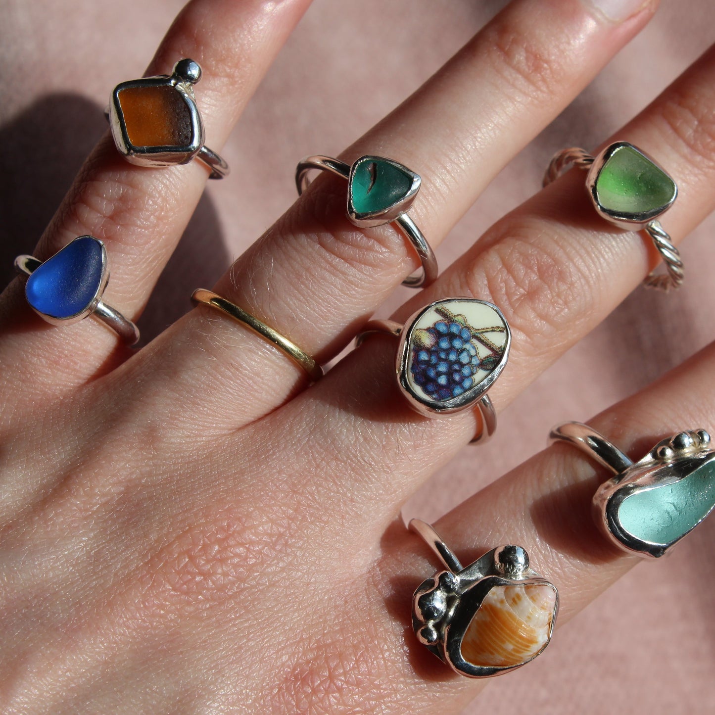 Adjustable pottery ring