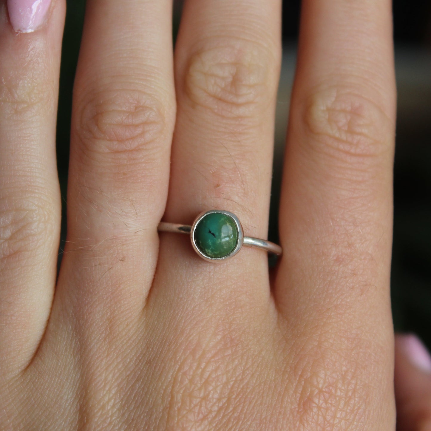 Turquoise ring size - O