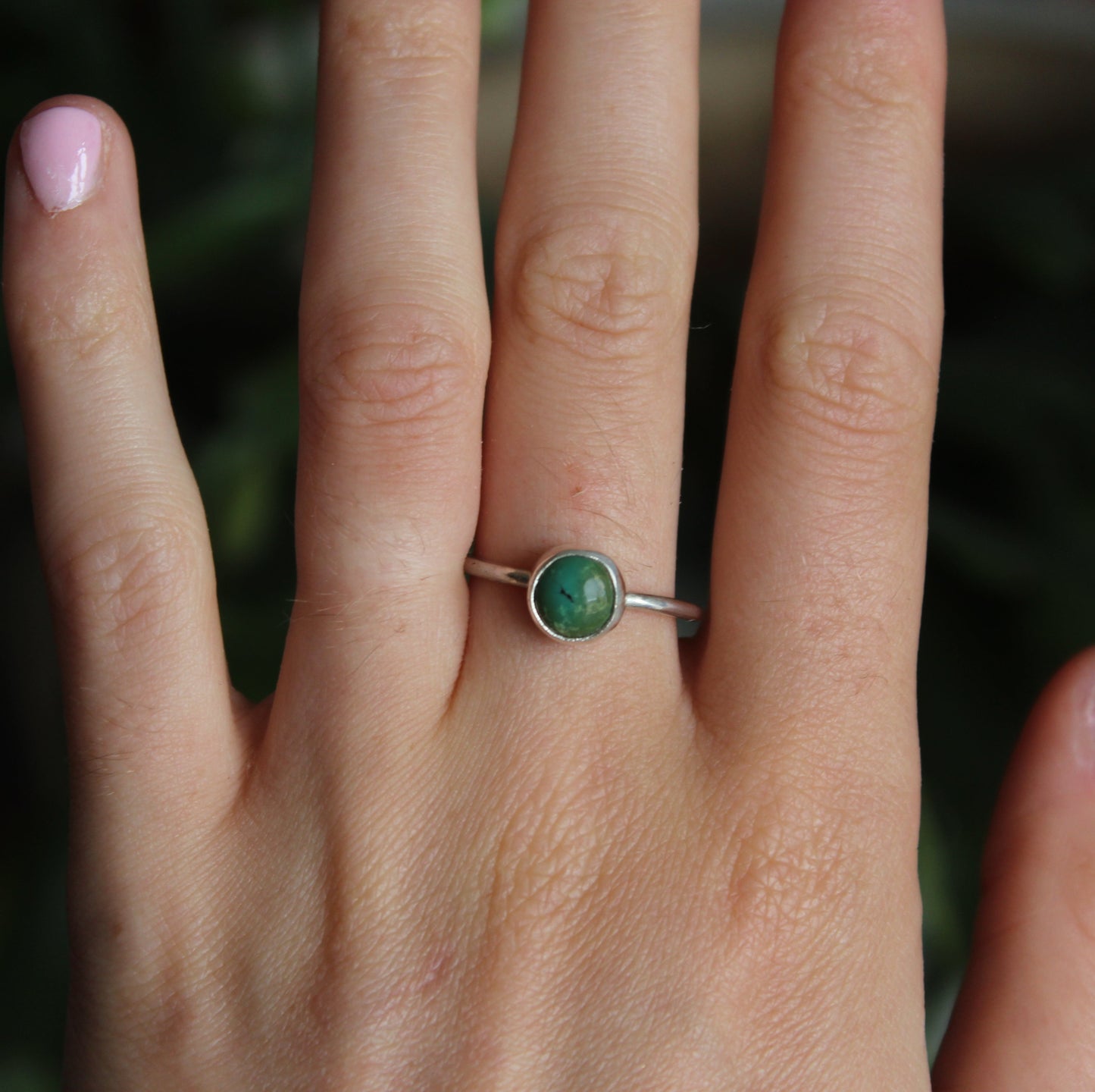 Turquoise ring size - O
