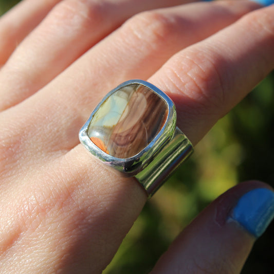 Earth ring size N