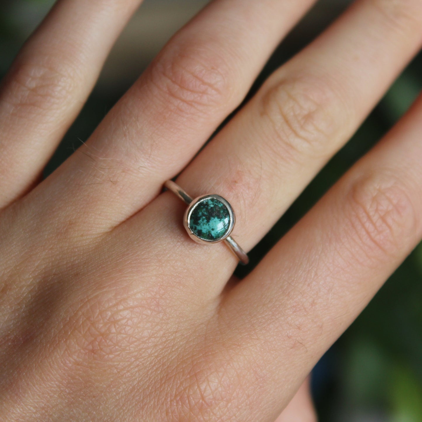 Turquoise ring size - L