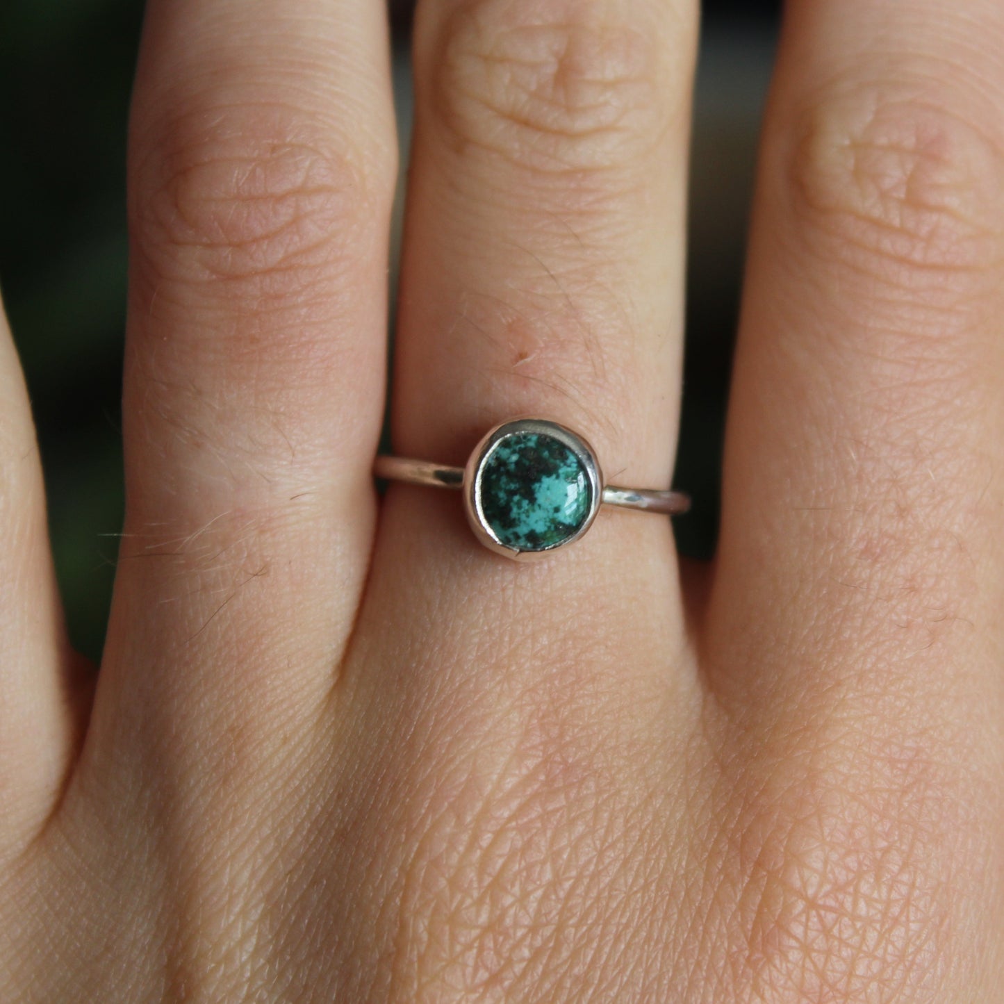 Turquoise ring size - L