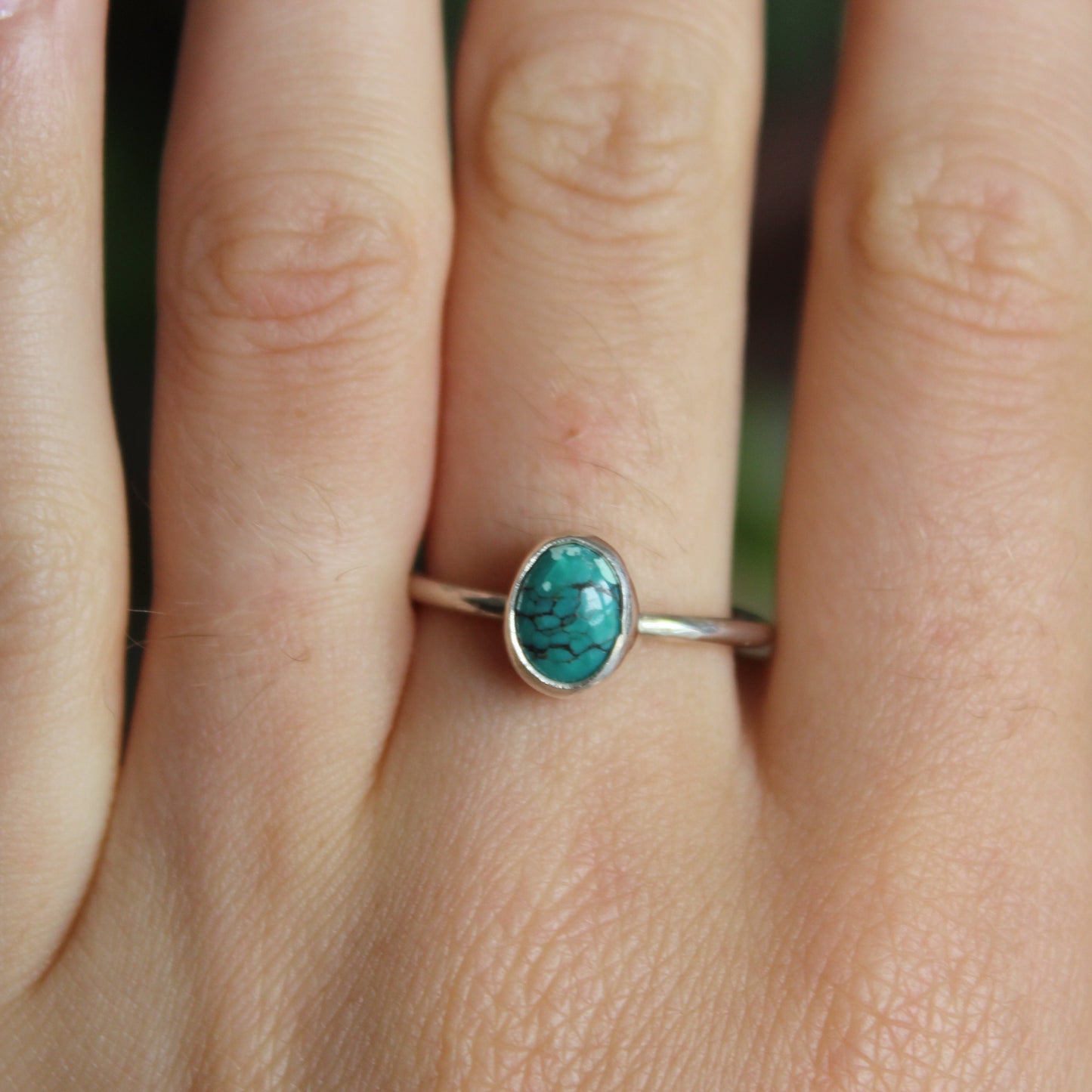 Turquoise ring size - N