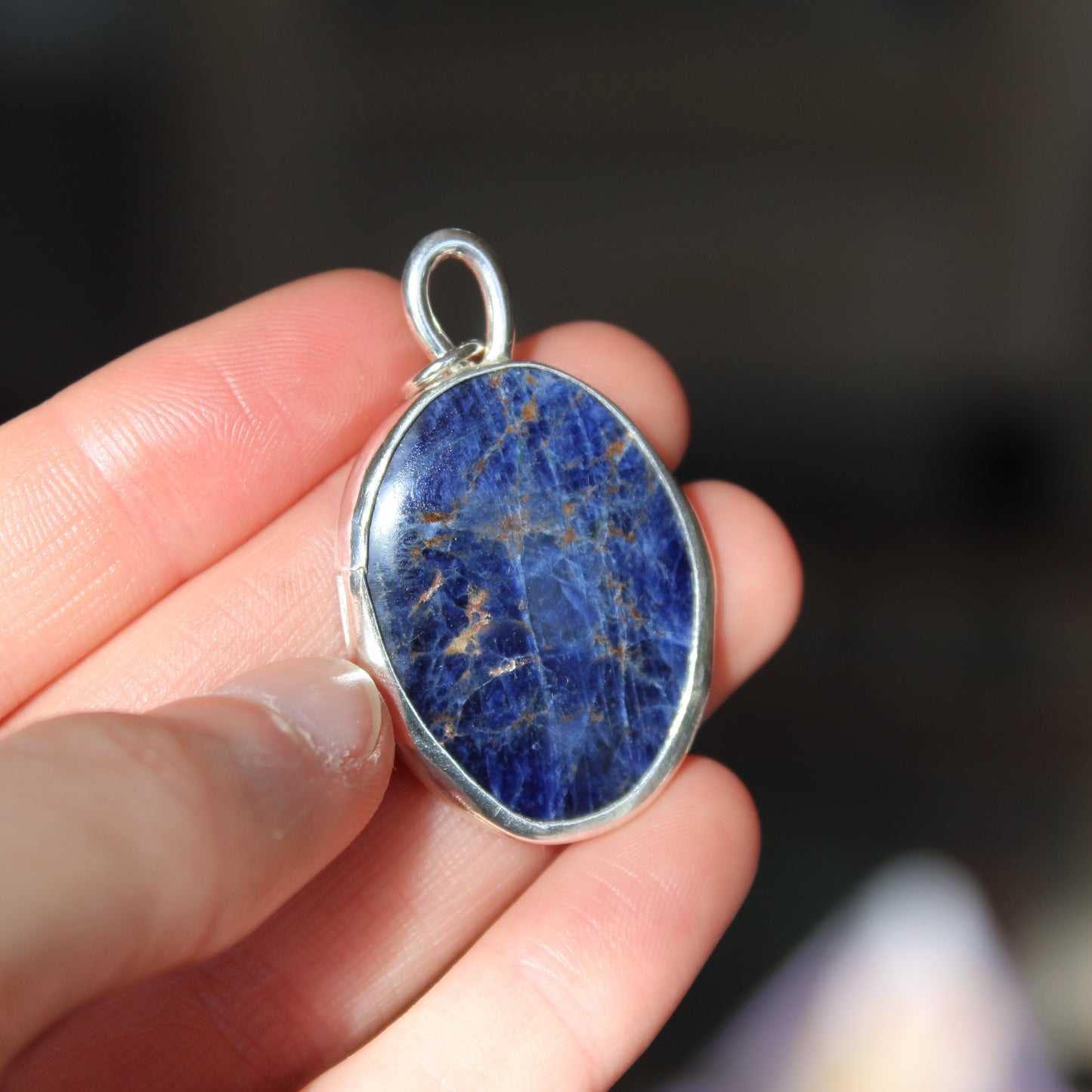 Midnight tide pendant