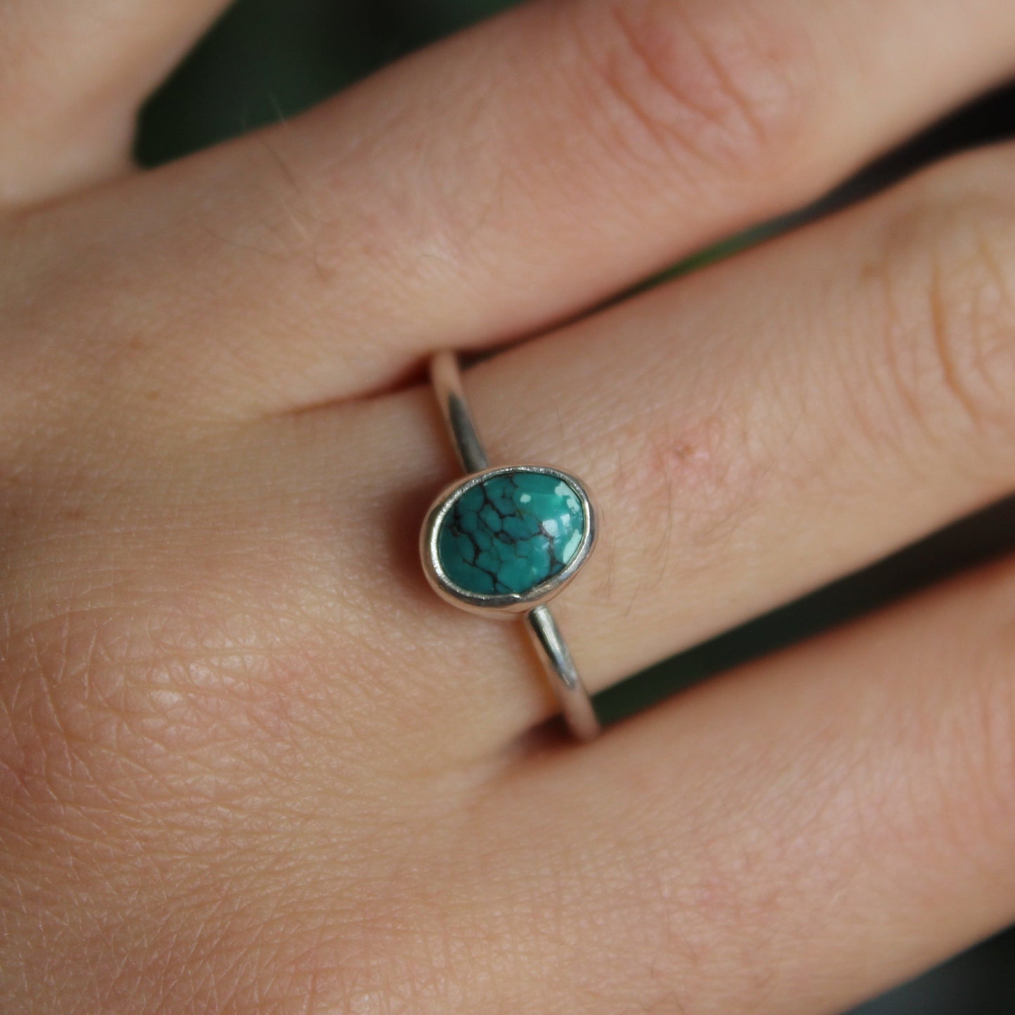 Turquoise ring size - N