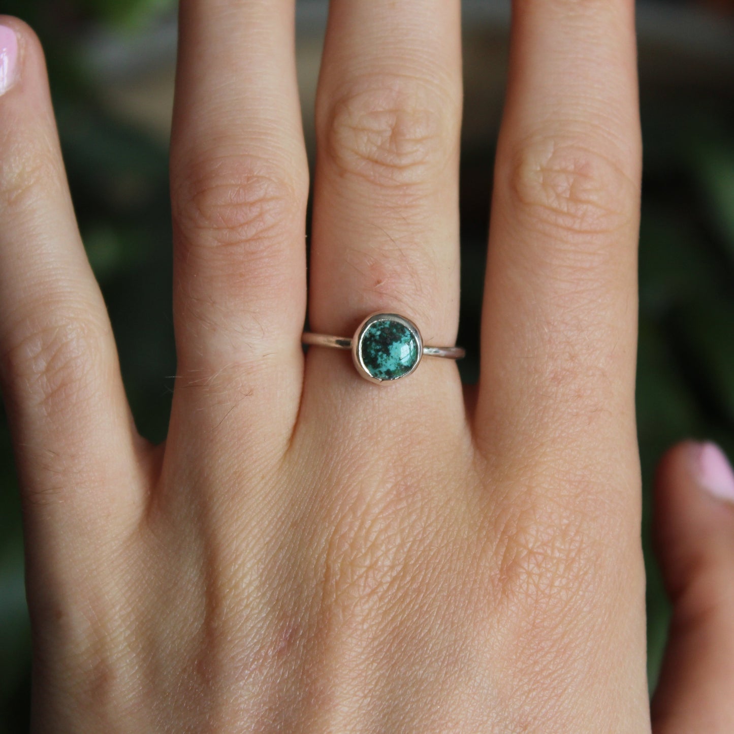 Turquoise ring size - L